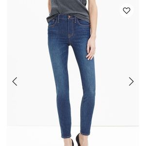 [FLASH SALE] Madewell High Rise Skinny Jeans